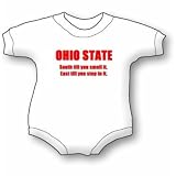 Ohio State Stinks Baby Ultrasoft Onesie