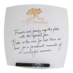 1st Anniversary Gift Square Plate