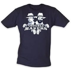 Trouble Makers T-Shirt Bud Spencer & Terence Hill Troublemakers Gr��e L