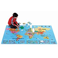 Plasmart World Map 252-pc. Puzzle
