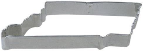 States OTBP State of Tennessee Cookie Cutter 4.25 Inch –Tin Plated Steel Cookie Cutters – State of Tennessee Cookie Mold