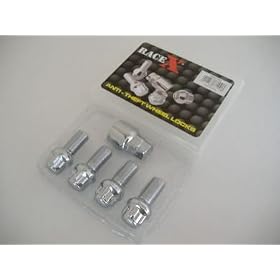 Volkswagen Sharan Locking Wheel Nuts ( All Years ) WN0160 Alloy & Steel Wheels