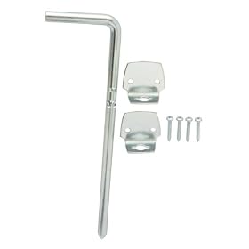 Crown Bolt 62286 1/2-Inch by 12-Inch Cane Bolt, Zinc Plated