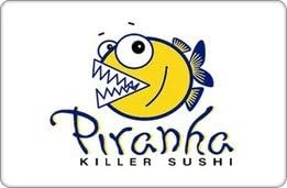 Piranha Killer Sushi Gift Card ($25)