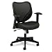 basyx by HON hvl551 Mid-Back Mesh Back Work Chair, black