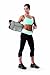 Valeo Contoured Shaping Slimmer Belt With Moisture Wicking Comfort Lining, Black, VA1479BK
