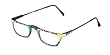 "Carousel Diamond" Reading Glasses - Hand-Painted and embellished with Genuine SWAROVSKI Crystals (+1.00 - +3.00)