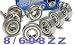 8 Skateboard Bearings 608Z Shielded 8 Skateboard Bearings 608Z Shielded