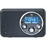 Boston Acoustics HSOLOMDNT Horizon Solo Am/Fm Radio Wtih Auxiliary Input (Midnight)