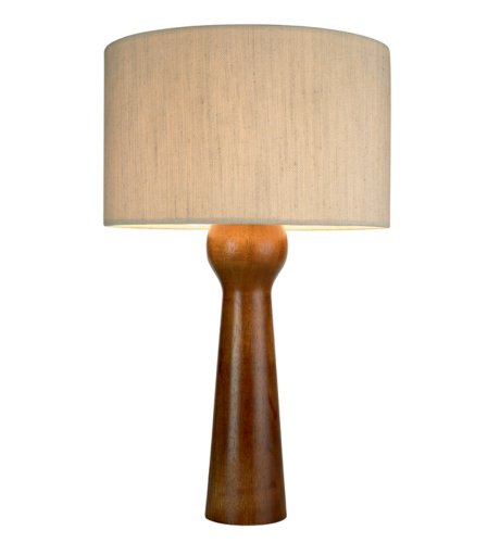 Wooden Base Table Lamp