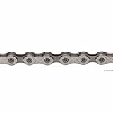 KMC DX10SC 10-Speed 116-Links Bicycle Chain, Silver/Grey, 1/2x11/28-Inch