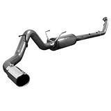 aFe 49-12009 Large Bore HD DPF-Delete Exhaust System with Muffler by aFe