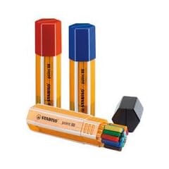 STABILO� point 88�, Tintenfeinschreiber/8820-1 0,4 mm sortiert Inh.20