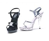 M-Jamie 5 Inch Sandal With Rhinestones, by Ellie Shoes