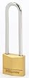 Master Lock 130EURDLJ 30mm Brass Padlock Long Shackle