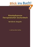 B�nninghausens Therapeutisches Taschenbuch