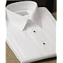 Tuxedo Shirt - Laydown Collar 1/8 Inch Pleat Laydown Collar