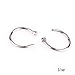 CHN'S 10PCS Hot Colorful Stainless Steel Nose Open Hoop Ring Golden Earring Body Piercing Studs Body Slave Jewelry