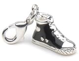 Charm argentée motif chucks chaussure de sport Image du produit