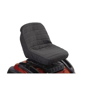 Classic Accessories Deluxe Tractor Seat Cover, Medium, Black #12324