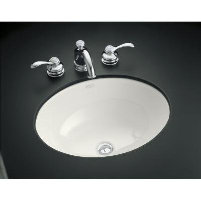 KOHLER K-2205-G-0 Caxton Undercounter Lavatory, White