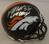 Von Miller Autographed/Hand Signed Denver Broncos Mini Helmet w/''2011 DROY'' insc