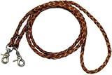 Leather Braided Roping or Contest Reins