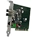 Transition Networks E-100BTX-FX-NLP-01 LP 100BTX RJ45 to 100BFX MMF ST 2KM PCI Powered Media Converter