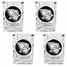 New Jersey Nets 4 Piece Square Shot Glass Set