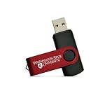 NCAA Washington State Cougars 8GB High-Speed USB Flash Drive with Swivel Cap and Lanyard