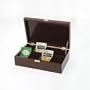 Lipper International 2188 Cherry Tea Box with 8 Compartments, Large