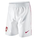 Nike Arsenal Home Shorts 2010 2011 Junior White 11-12 (LB)