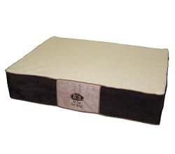 Pet Goods PetCare Coil Spring Mattress with Fleece Top 34"x45"x8"