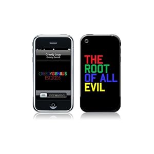 MusicSkins Greedy Genius - Root Of All Evil - Phone Skins,Accessories for Unisex