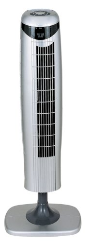 Optimus F-7414S 35-Inch Pedestal Tower Fan with Remote Control