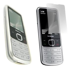 GreyMobiles Clear GEL Skin Case For Nokia 6700 Classic WITH SCREEN PROTECTOR