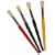 4 HOGS HAIR SHORT ROUND PAINT BRUSH SIZE 18 T64