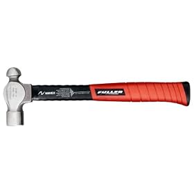 Fuller Tool 611-8024 24-Ounce PRO WAVEX Shock-Absorbing Ball Peen Hammer