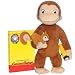 Search : Curious George Brave Monkey Huggable Plush