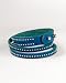 Coldwater Creek Studded wrap Blue bracelet