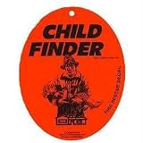Child Finder Fire Rescue Decal with Suction Cup