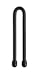 Nite Ize GT6-2PK-01 Gear Tie Reusable 6-Inch Rubber Twist Tie, 2-Pack, Black