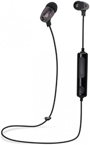 iTD Gear Metal Bullet In Ear Bluetooth Wireless Stereo Headphones (Gunmetal)