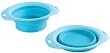 Popware for Pets Expandable/Collapsible Pet Bowl, Small, Turquoise