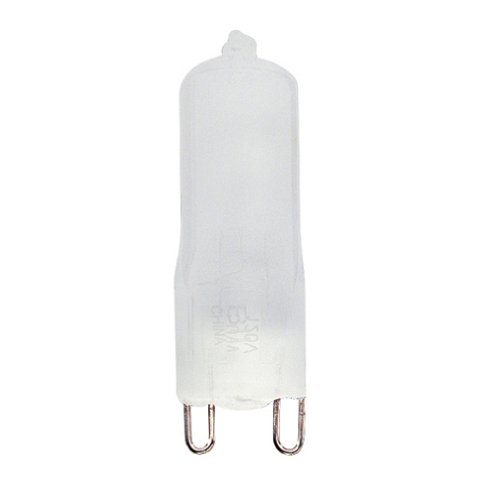 Bulbrite Q75G9F12010PK 75W 120V Halogen JC Type Line Voltage Frosted