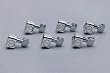 Fender&reg; Schaller&reg; American Series Guitar Tuning Machines - Chrome