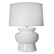 Bone African Drum Table Lamp - 24"