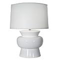 Bone African Drum Table Lamp - 24"