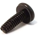 Monoprice 12/24 Screw for Rack, 50 -Piece, Black 108622