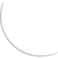 Sterling Silver Mesh Chain 24"